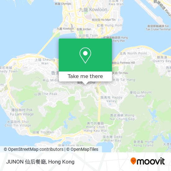 JUNON 仙后餐廳 map