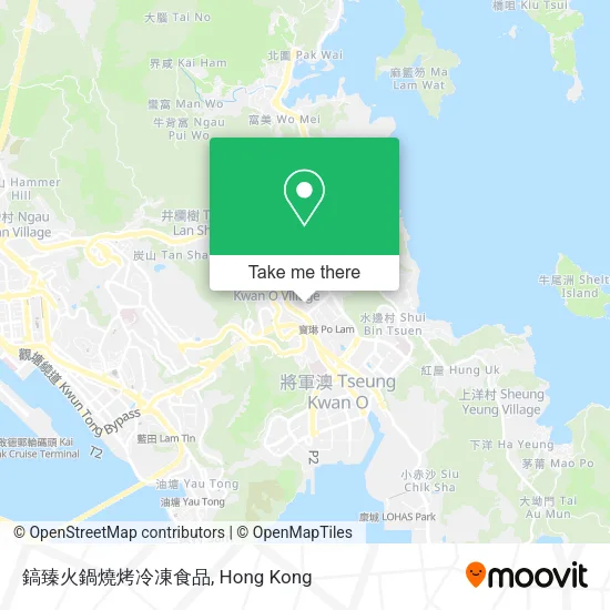 鎬臻火鍋燒烤冷凍食品地圖