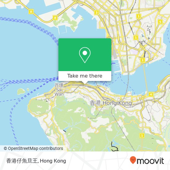 香港仔魚旦王 map