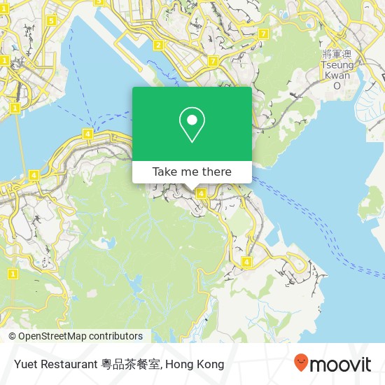 Yuet Restaurant 粵品茶餐室 map