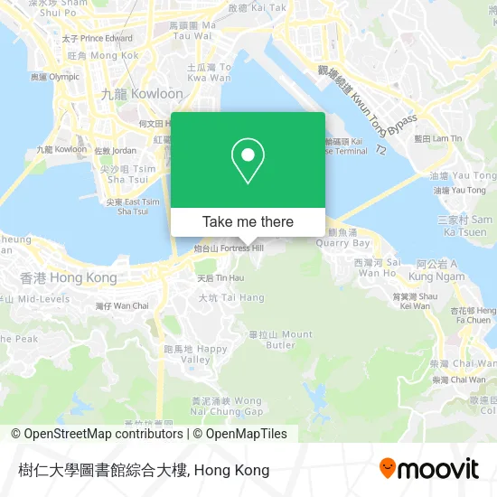 樹仁大學圖書館綜合大樓 map