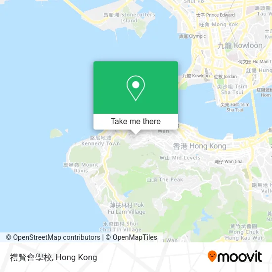 禮賢會學校 map