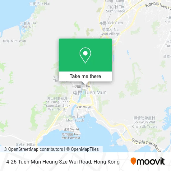 4-26 Tuen Mun Heung Sze Wui Road map