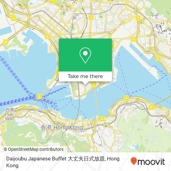 Daijoubu Japanese Buffet 大丈夫日式放題 map