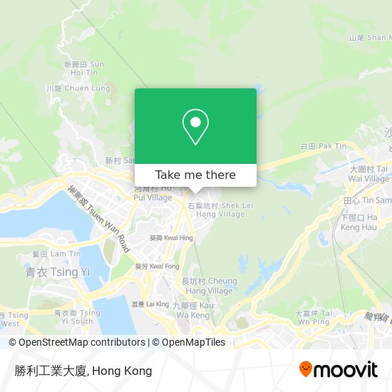 勝利工業大廈地圖