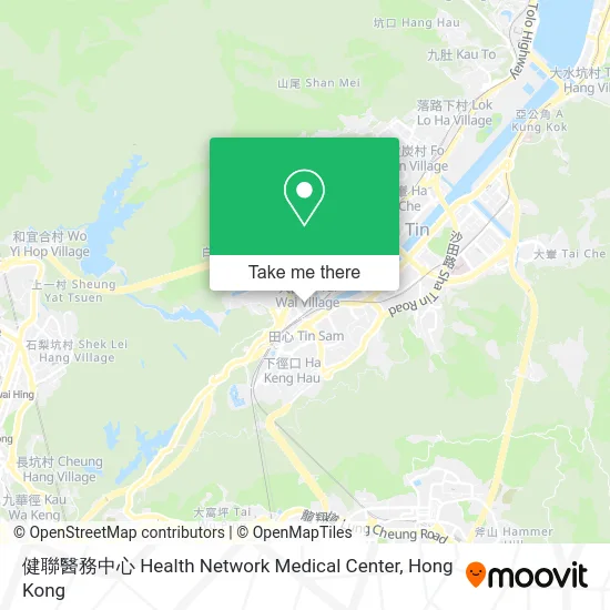 健聯醫務中心 Health Network Medical Center地圖
