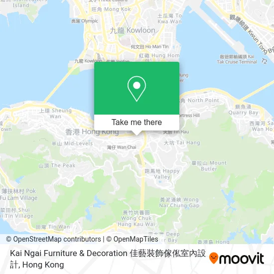 Kai Ngai Furniture & Decoration 佳藝裝飾傢俬室內設計 map