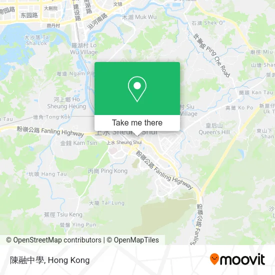 陳融中學 map