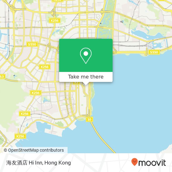 海友酒店 Hi Inn map