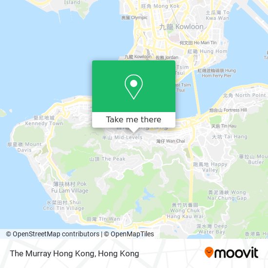 The Murray Hong Kong map