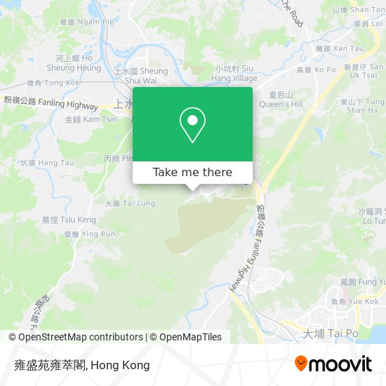 雍盛苑雍萃閣 map