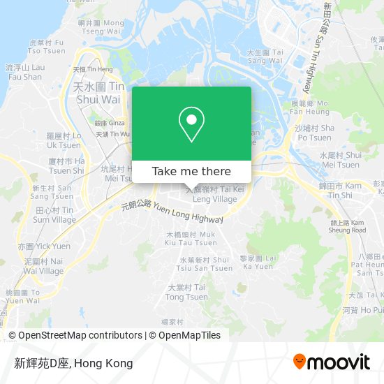 新輝苑D座 map