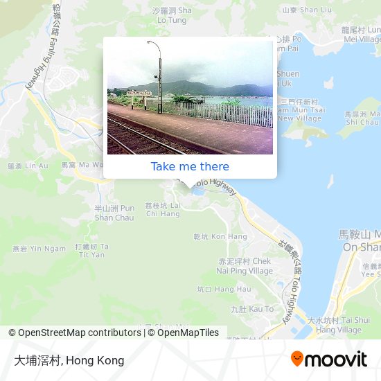 大埔滘村 map