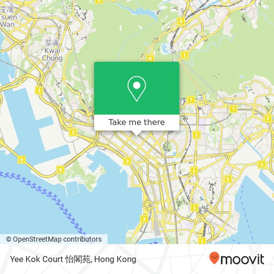 Yee Kok Court 怡閣苑 map
