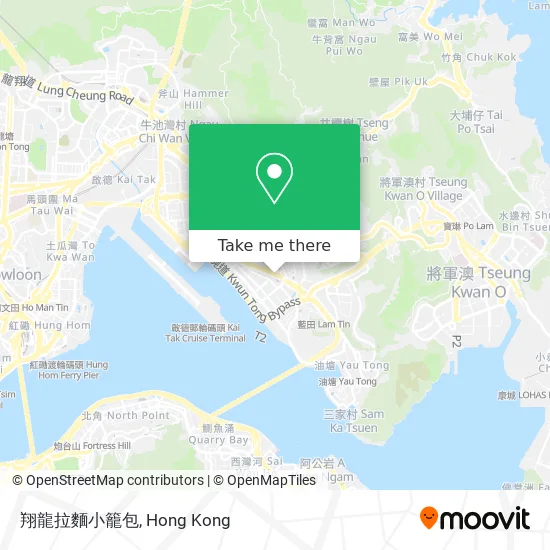 翔龍拉麵小籠包地圖