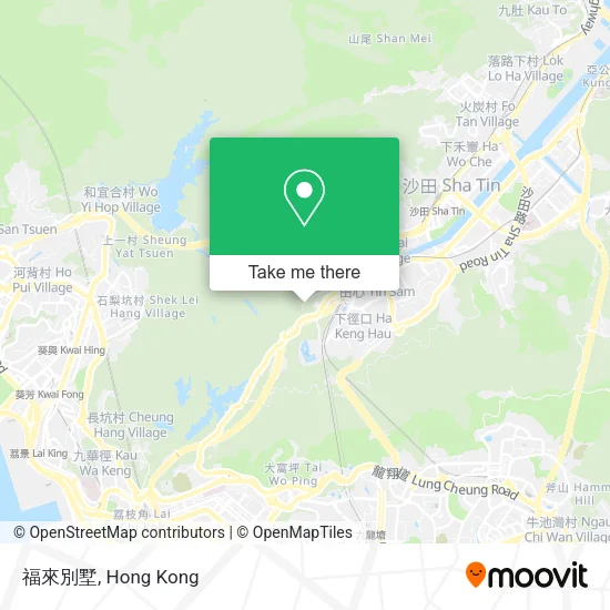 福來別墅 map