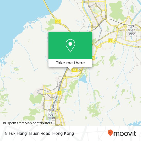 8 Fuk Hang Tsuen Road map