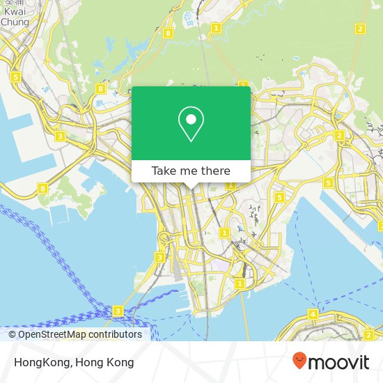 HongKong map