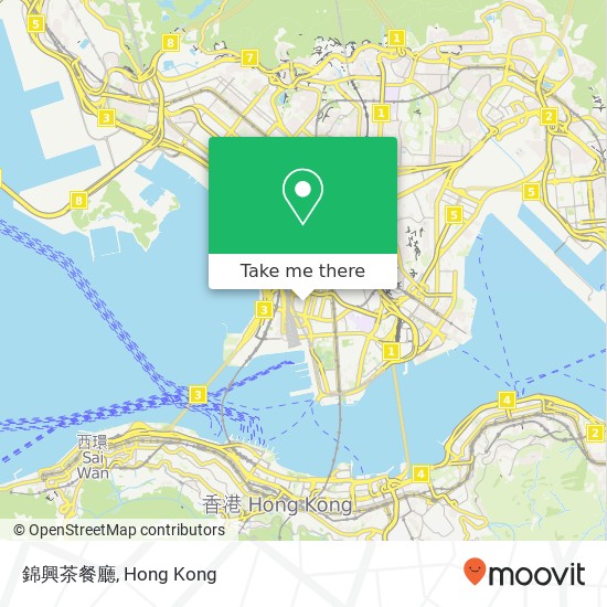 錦興茶餐廳 map