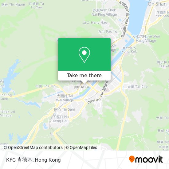 KFC 肯德基 map