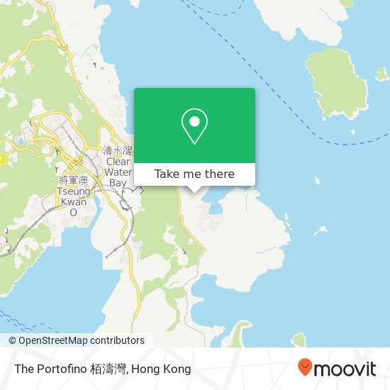 The Portofino 栢濤灣 map