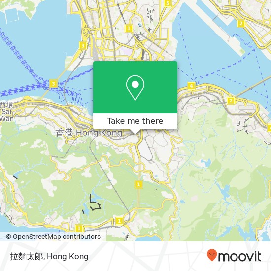 拉麵太郞 map