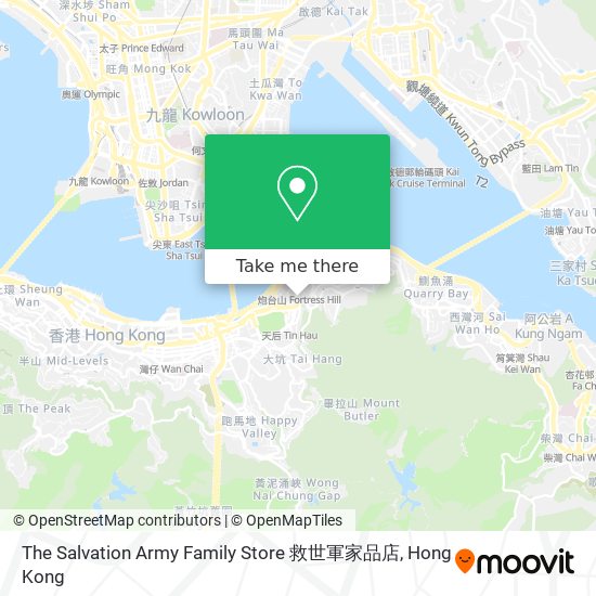 The Salvation Army Family Store 救世軍家品店 map