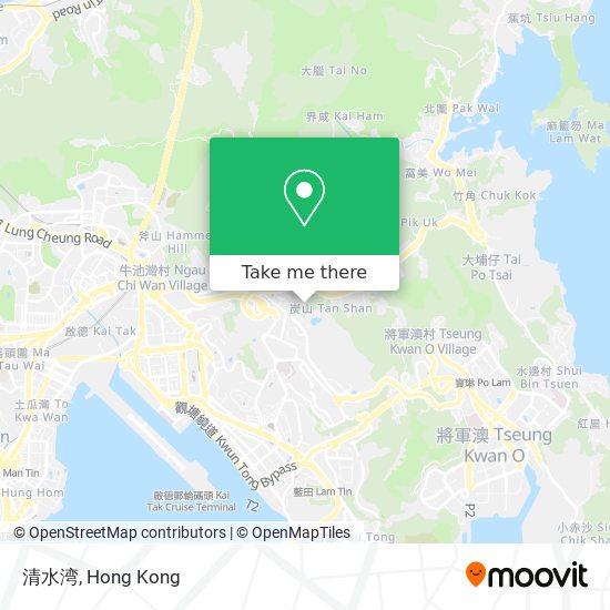 清水湾 map