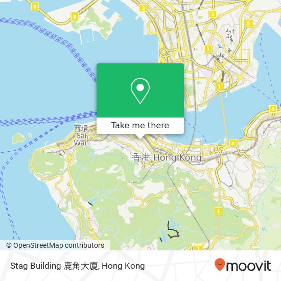 Stag Building 鹿角大廈 map