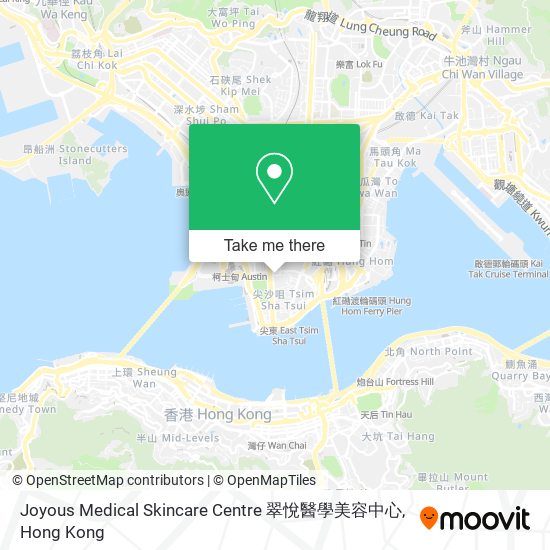 Joyous Medical Skincare Centre 翠悅醫學美容中心 map