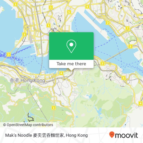 Mak's Noodle 麥奀雲吞麵世家 map