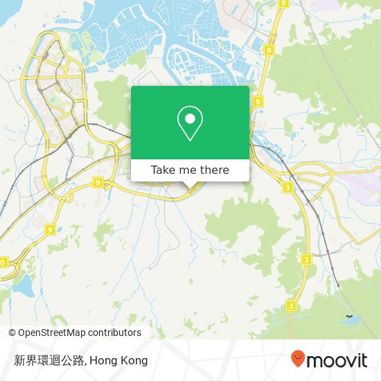 新界環迴公路 map