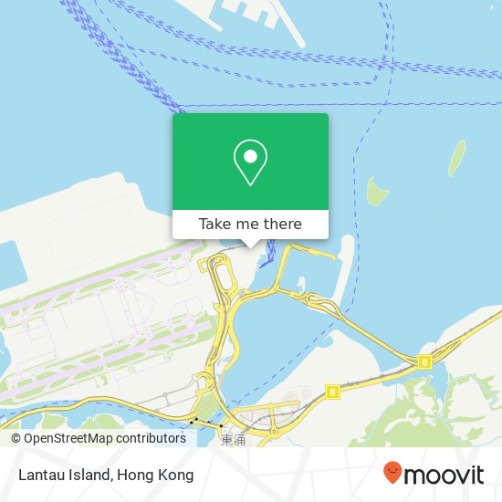 Lantau Island地圖
