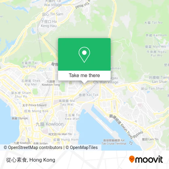 從心素食地圖