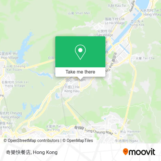奇樂快餐店 map
