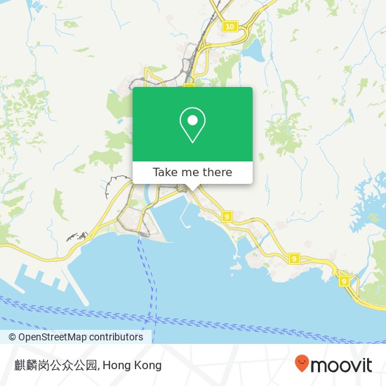 麒麟岗公众公园 map