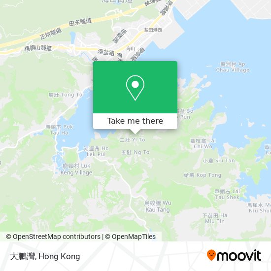 大鵬灣 map