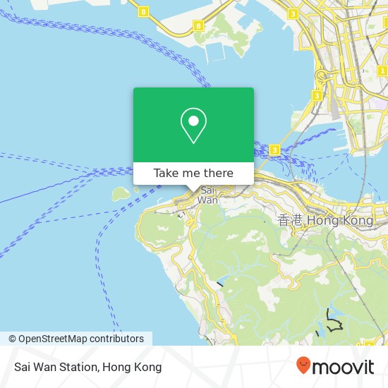 Sai Wan Station map