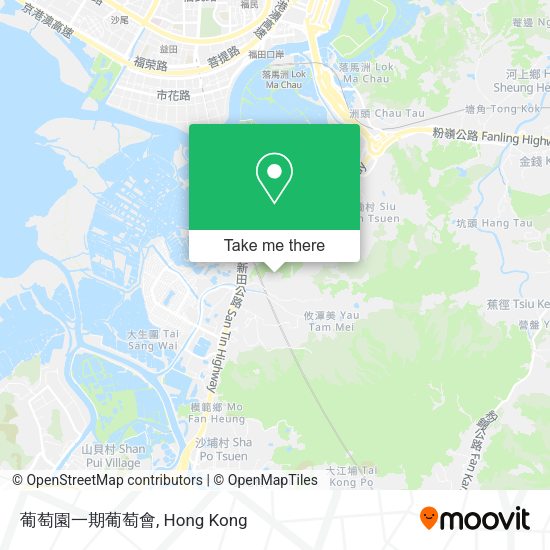 葡萄園一期葡萄會地圖