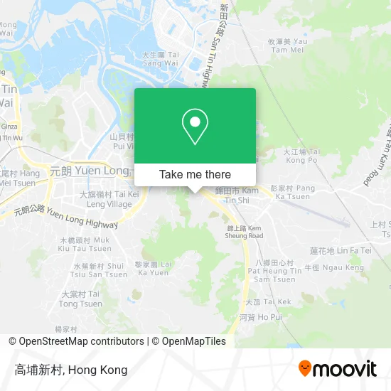 高埔新村 map