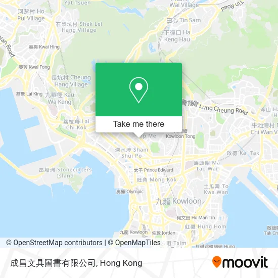 成昌文具圖書有限公司地圖