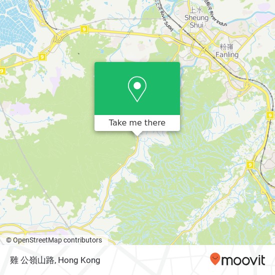 雞 公嶺山路 map