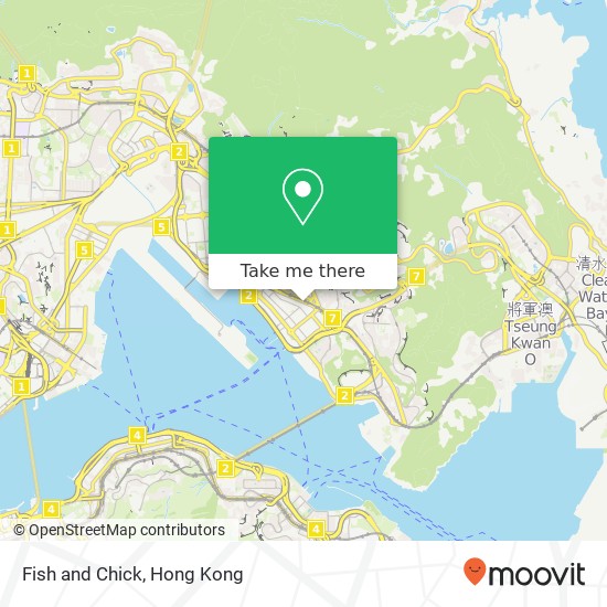 Fish and Chick map