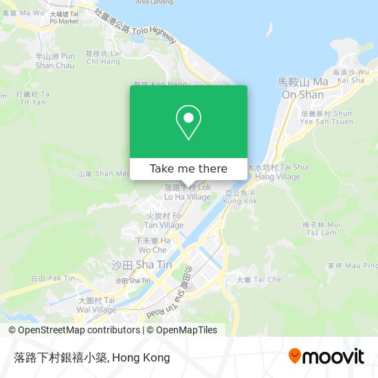落路下村銀禧小築 map