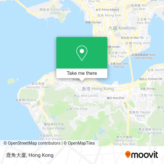 鹿角大廈地圖