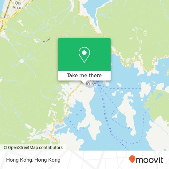 Hong Kong map