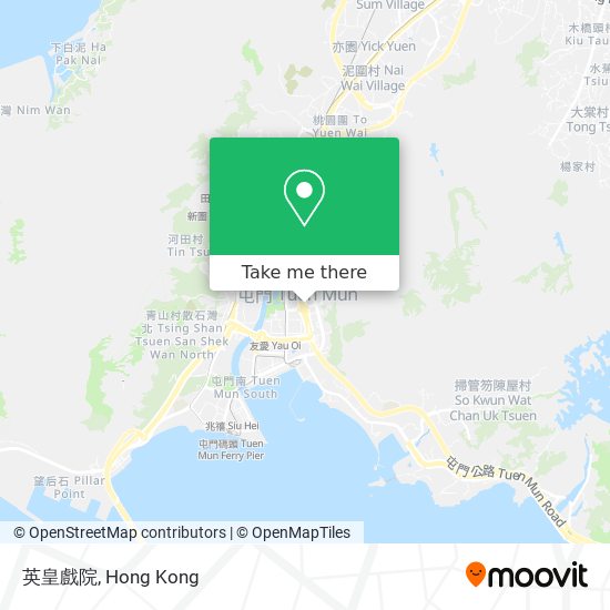 英皇戲院 map