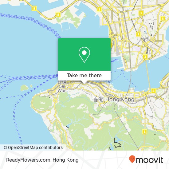 ReadyFlowers.com map