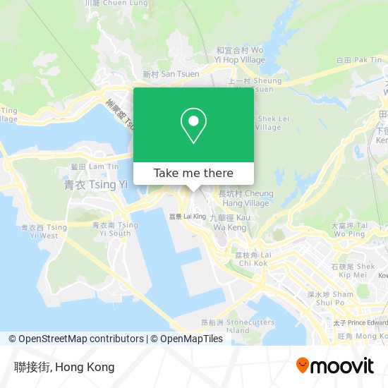 聯接街 map