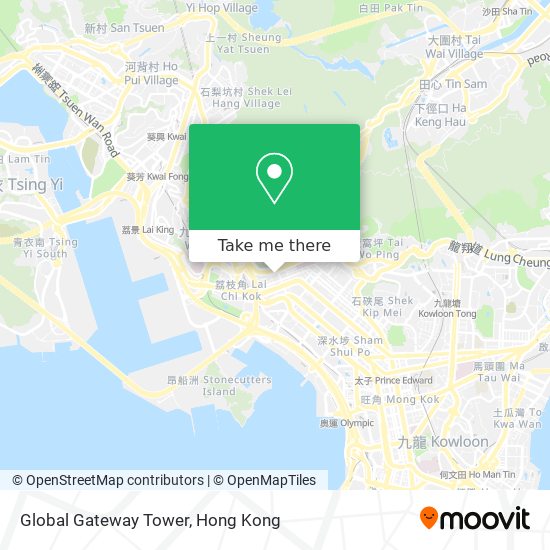Global Gateway Tower map